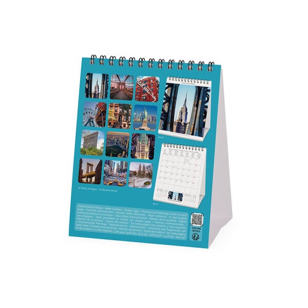 Calendario da Tavolo 2027 - 12 x 14,5 cm - New York