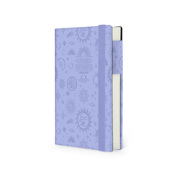 Agenda Diaria 2026/2027 16 Meses - Cosmic Lilac - Medium