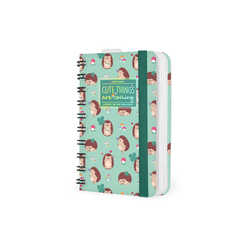 Agenda Legami 2025 Giornaliera Spiralata - Piccola 8.5x13 Cm Con Copertina Cani Sky Blue - Foto 8