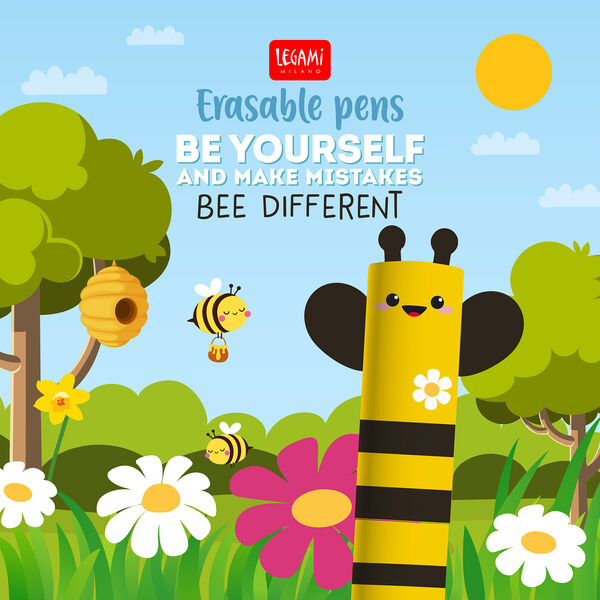 Penna Gel Cancellabile Bee "Bee Different" - Erasable Pen