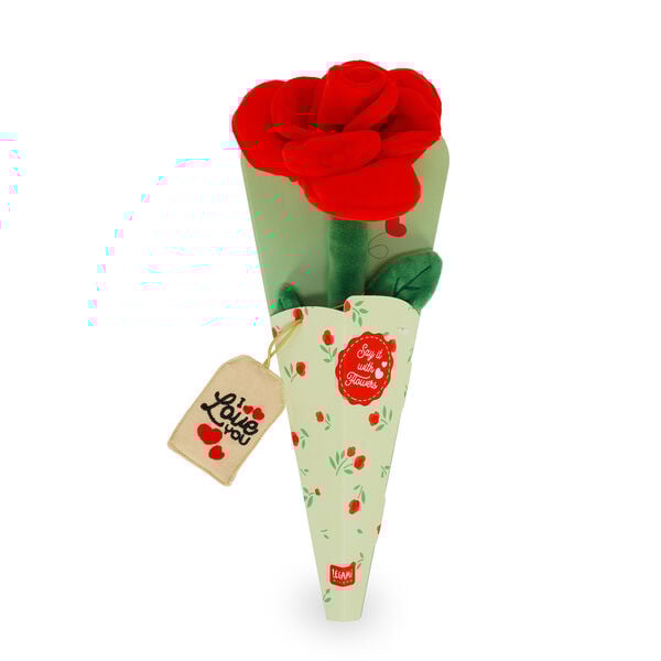 Rose Plush Bouquet - Say it with Flowers