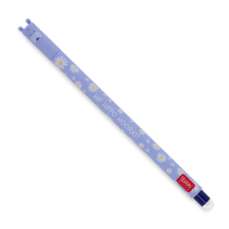 Stylo à Encre Gel Effaçable Hippo « Hip Hippo Hooray! » - Erasable Pen Stylo à Encre Gel Effaçable Hippo « Hip Hippo Hooray! » - Erasable Pen