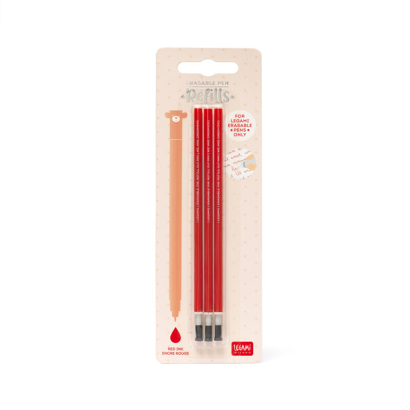 Refill per Penna Gel Cancellabile - Erasable Pen RED