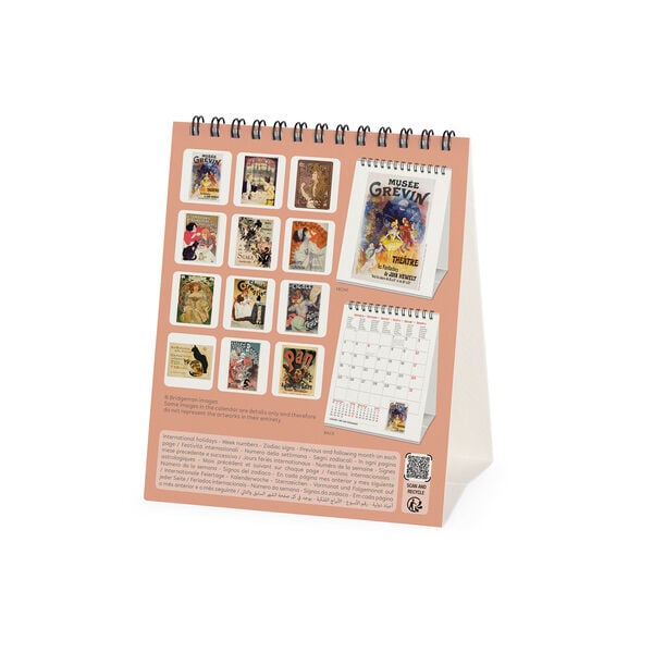 Calendario da Tavolo 2027 - 12 x 14,5 cm - Belle Époque
