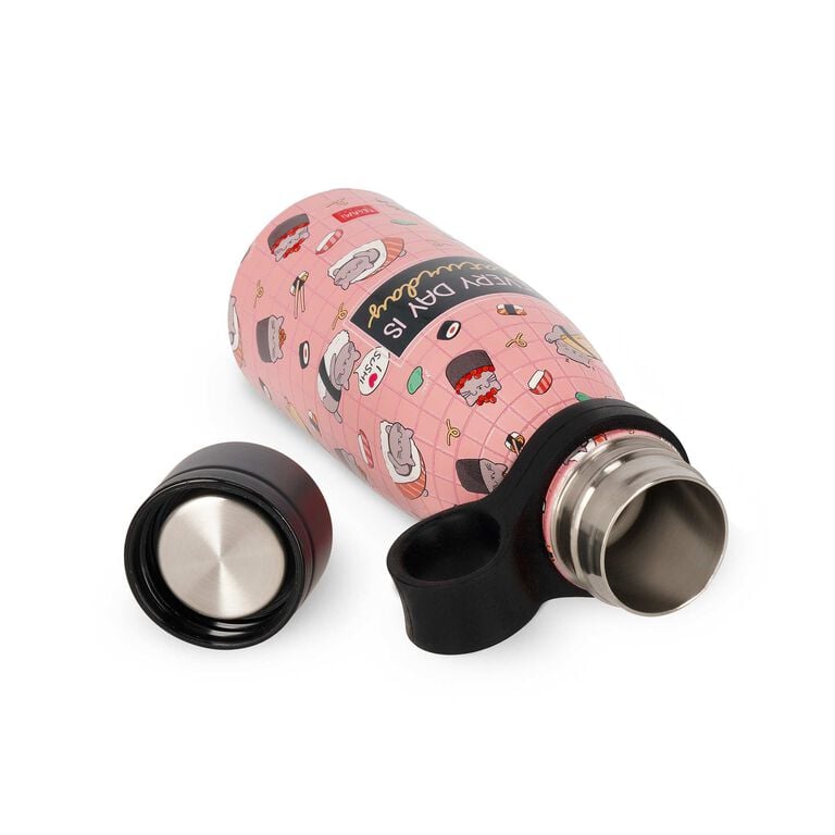 300 ml Mini Vacuum Bottle - Sushi Cat - Hot & Cold 300 ml Mini Vacuum Bottle - Sushi Cat - Hot & Cold