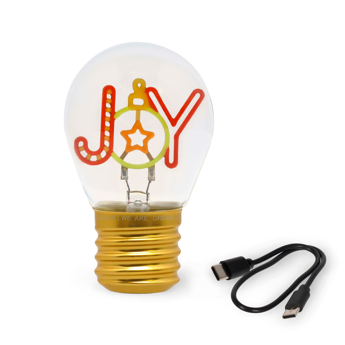 Lampada Decorativa da Tavolo a Forma di Lampadina - Joy - Bulb Fiction, , zoo