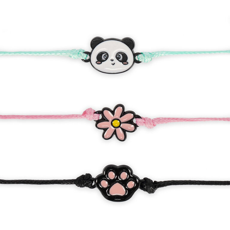 Set of 3 Bracelets - Panda Set of 3 Bracelets - Panda