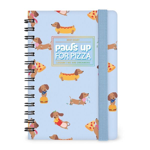 Agenda 12 Mesi Settimanale Small Spiralata 2027 - Dachsund Agenda 12 Mesi Settimanale Small Spiralata 2027 - Dachsund