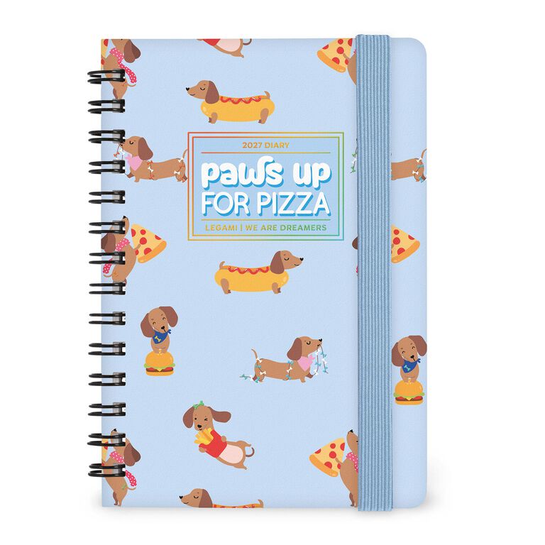 Agenda 12 Mesi Settimanale Small Spiralata 2027 - Dachsund Agenda 12 Mesi Settimanale Small Spiralata 2027 - Dachsund