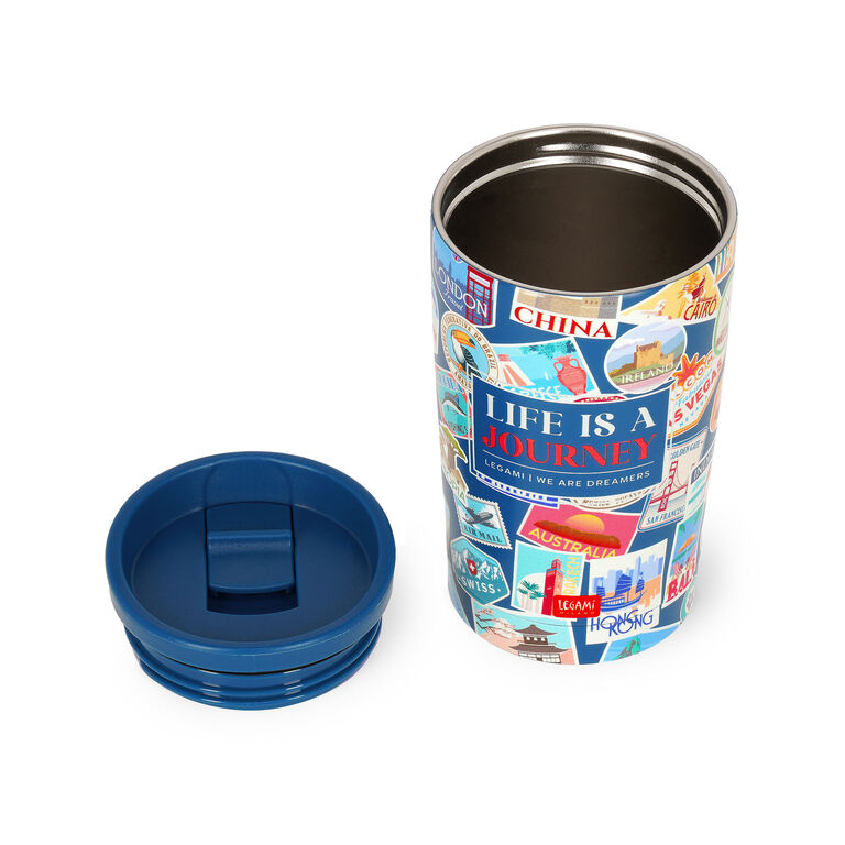 275 ml Vacuum Tumbler - Travel Stickers - Hot & Cold