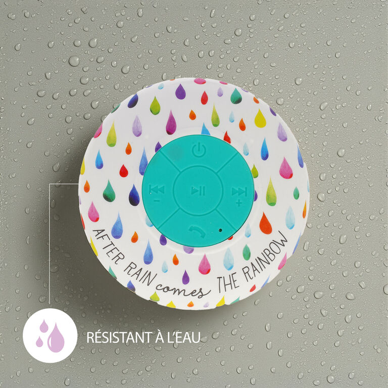 Haut-Parleur et Enceinte BluetoothÂź RĂ©sistant Ă lâEau After Rain - Singing In The Shower Haut-Parleur et Enceinte BluetoothÂź RĂ©sistant Ă lâEau After Rain - Singing In The Shower