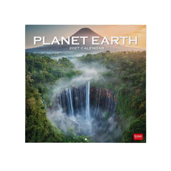Calendario da Parete 2027 - 30 x 29 cm - Planet Earth
