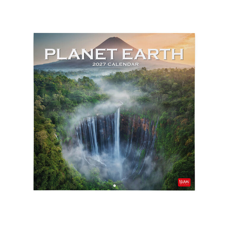 Calendario da Parete 2027 - 30 x 29 cm - Planet Earth Calendario da Parete 2027 - 30 x 29 cm - Planet Earth