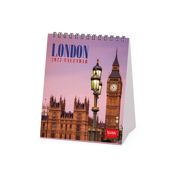Calendario da Tavolo 2027 - 12 x 14,5 cm - London