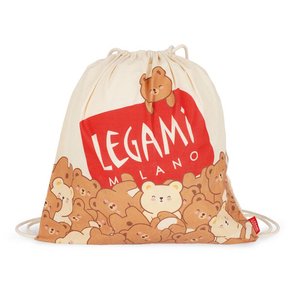 Drawstring Bag - Teddy Bear Drawstring Bag - Teddy Bear