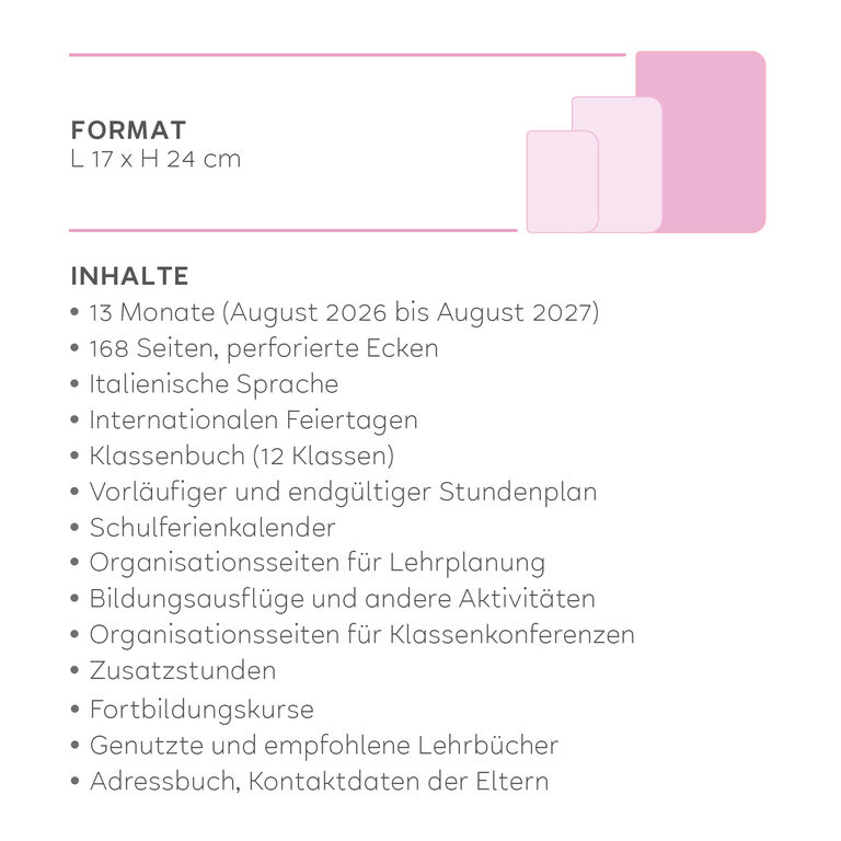 Wochenplaner für Lehrkräfte 2026/2027 für 13 Monate - Eclectic Blue Wochenplaner für Lehrkräfte 2026/2027 für 13 Monate - Eclectic Blue