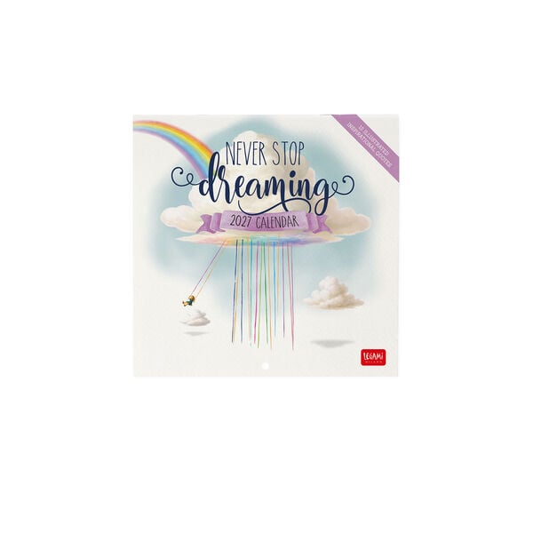 Calendario da Parete 2027 - 18 x 18 cm - Aphorisms