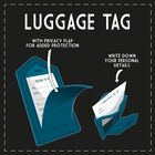 Étiquette de Bagage - Luggage Tag, , zoo