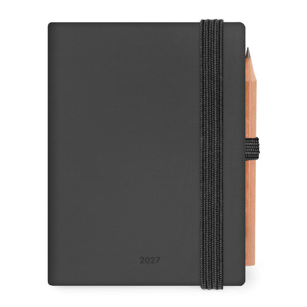Terminplaner für 12 Monate - 2 Tage pro Seite Mini 2027 - Black Suit Terminplaner für 12 Monate - 2 Tage pro Seite Mini 2027 - Black Suit