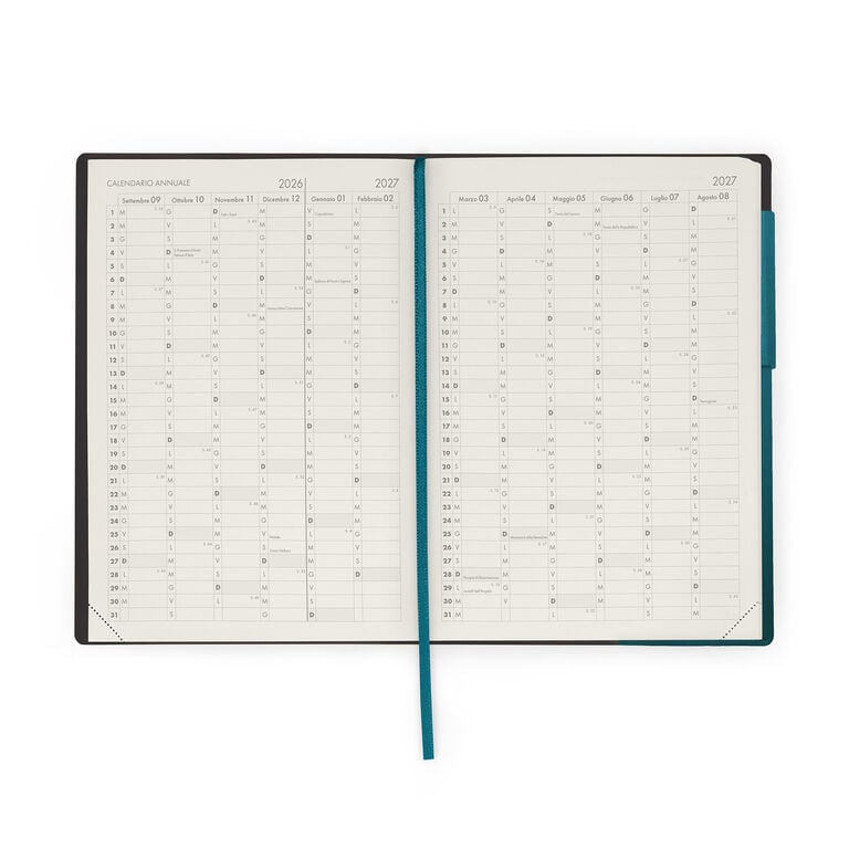 13-Month Weekly Diary for Teachers for 2026/2027 - Deep Teal