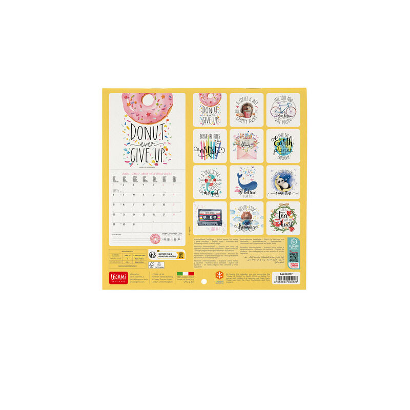 Calendrier hebdomadaire Forever Friends 2024