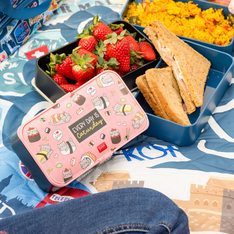 Contenitore Porta Pranzo 1200 ml - Sushi Cat - Lunch Box