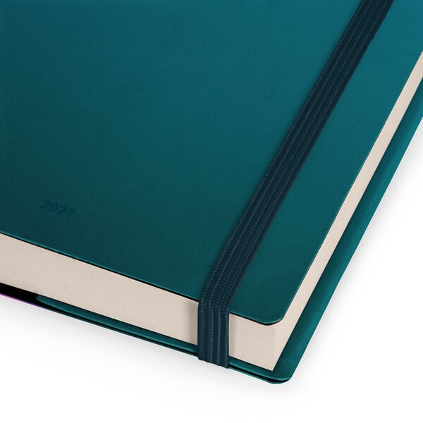 Agenda 12 Mesi Giornaliera Large 2027 - Deep Teal