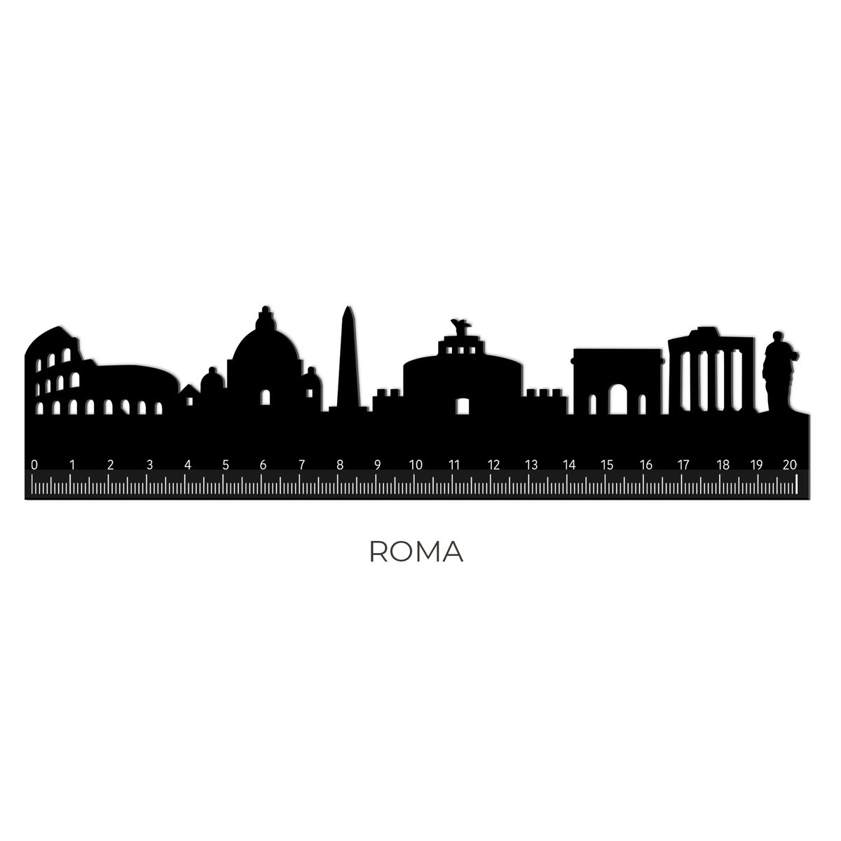 Righello - Follow The Skyline ROMA SKYLINE