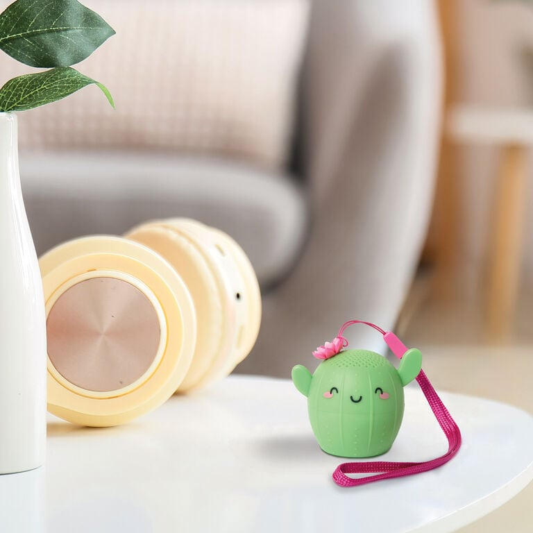 Mini Haut-Parleur et Baffle Sans Fil Cactus - Pump Up The Volume