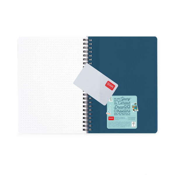 Agenda Semanal 2026/2027 16 Meses - Travel Stickers - Con Espiral - Large