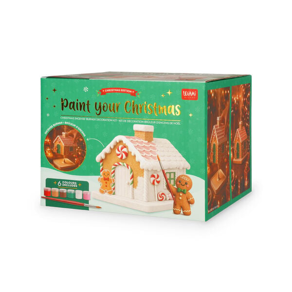 Christmas Incense-Holder Decorating Kit - Paint Your Christmas Christmas Incense-Holder Decorating Kit - Paint Your Christmas