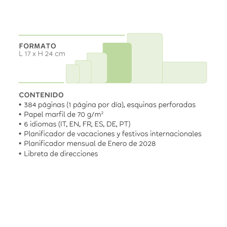 Agenda de 12 Meses Diaria Large 2027- Cosmic Lilac Agenda de 12 Meses Diaria Large 2027- Cosmic Lilac