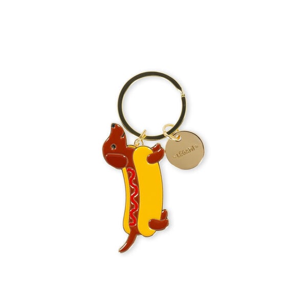Enamel Key Chain - Dachsund - What a Key Ring! Enamel Key Chain - Dachsund - What a Key Ring!