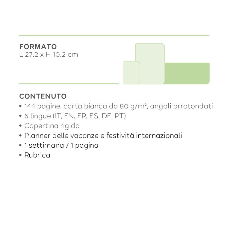 Agenda da Scrivania 12 Mesi - Desk Planner - 2027 Agenda da Scrivania 12 Mesi - Desk Planner - 2027