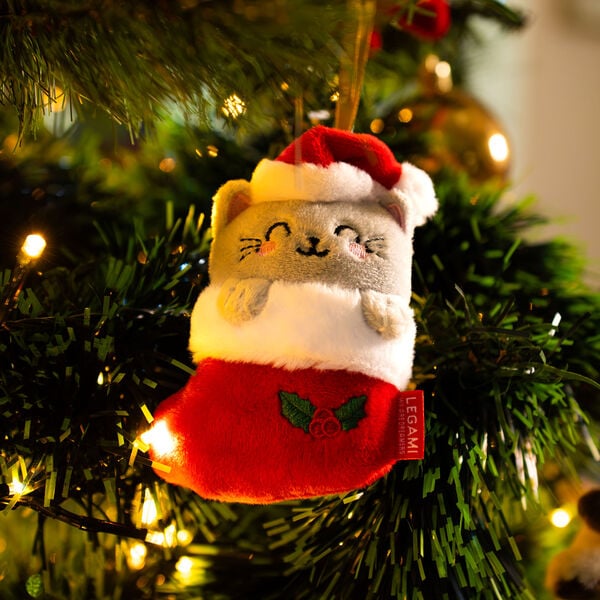 Decorazione per Albero di Natale in Peluche Kitty - Oh-Oh-Ohrnaments
