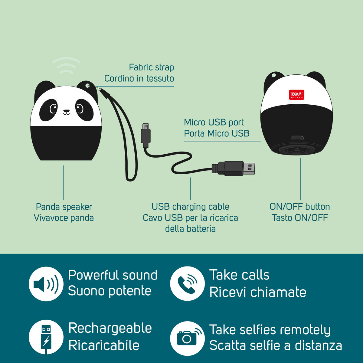Mini Wireless Hands-Free Speaker - Pump Up The Volume, , zoo