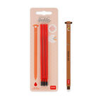 Teddy Bear Erasable Pen Set with Red Refill, , zoo