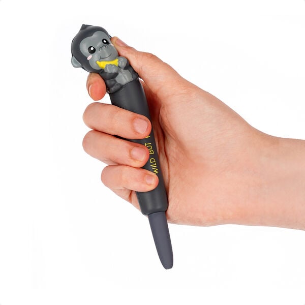 "Wild but Kind" Gorilla Squishy Gel Pen - Squeezies