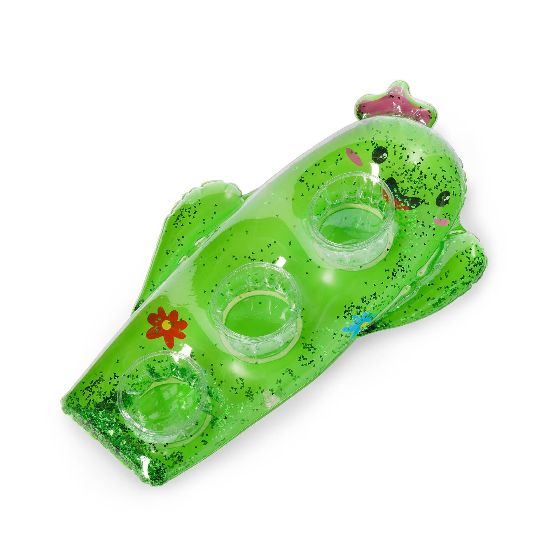 Porte-Gobelet Gonflable Pour Piscine - Flottant, 8 Emplacements, Pour Boissons Et Snacks