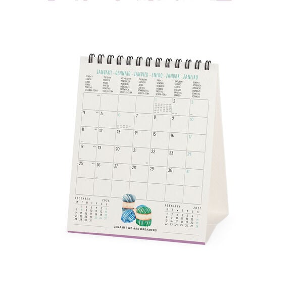 Calendario da Tavolo 2027 - 12 x 14,5 cm - Aphorisms