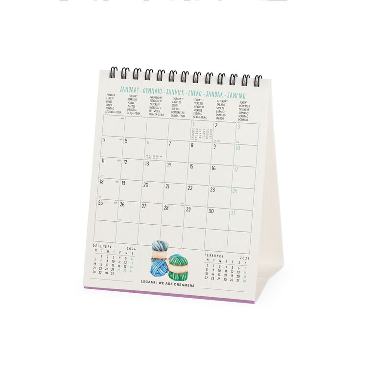 Aphorisms 2027 Desk Calendar - 12 x 14,5 cm