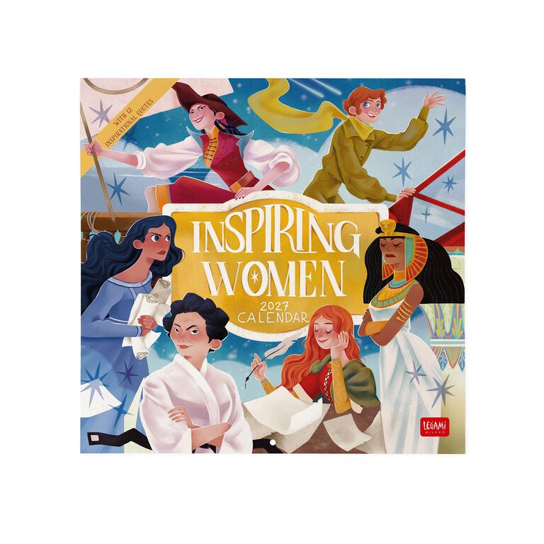 Wandkalender 2027 - 30 x 29 cm - Inspiring Women Wandkalender 2027 - 30 x 29 cm - Inspiring Women