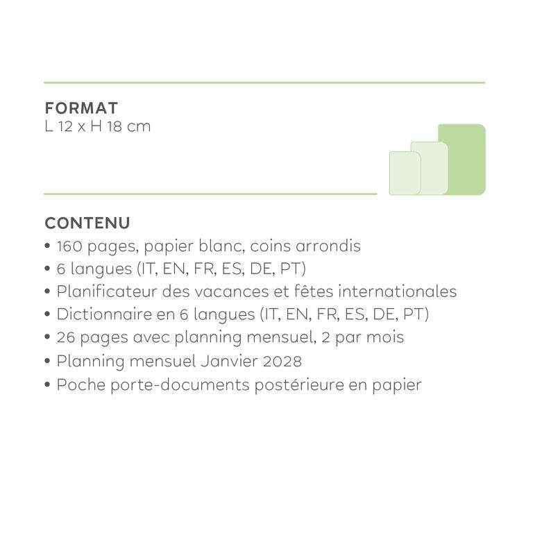 Agenda 12 Mois Semainier Photographique Medium 2027 - Mushrooms Agenda 12 Mois Semainier Photographique Medium 2027 - Mushrooms