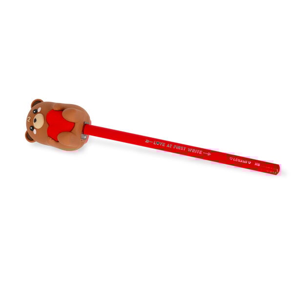 Light-up Pencil Sharpener With Container - Teddy Bear - Sharpening is Magic