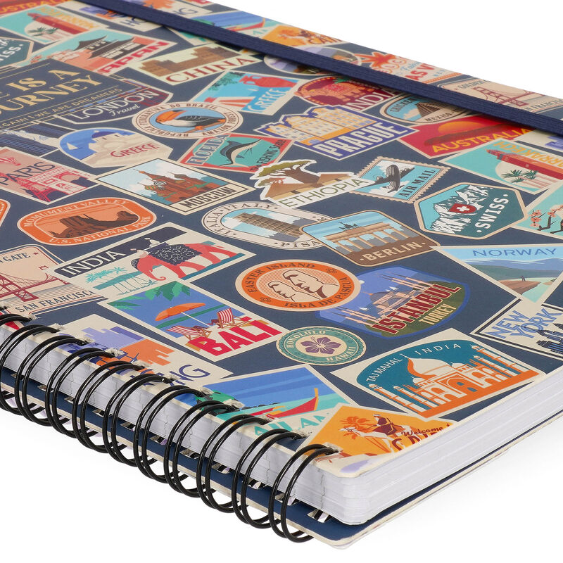 Pack De 3 Cuadernos Espiral A4 Rayados - 200 Páginas Cada Uno, Papel De 80 G/m², Ideal Para Proyectos O Notas