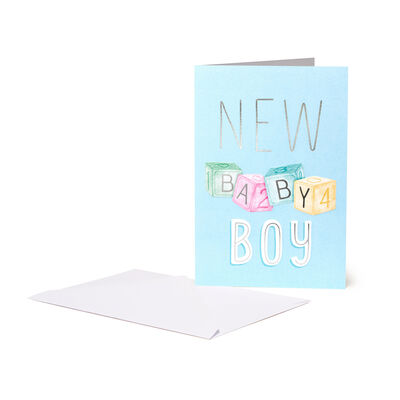 Greeting Card - New Baby Born - Large