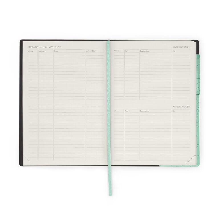 Agenda de l'Enseignant 2026/2027 Semainier 13 Mois - Botanic Garden