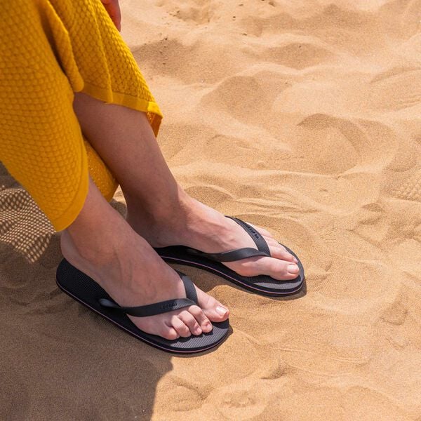 Size 44/45 Regular Black Flip Flops