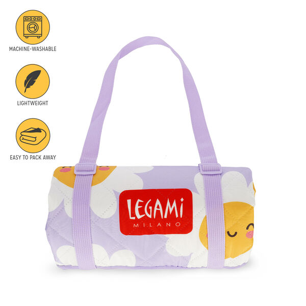 Coperta da picnic con maniglia removibile - Daisy