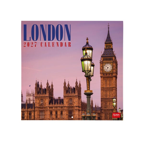 Calendario da Parete 2027 - 30 x 29 cm - London
